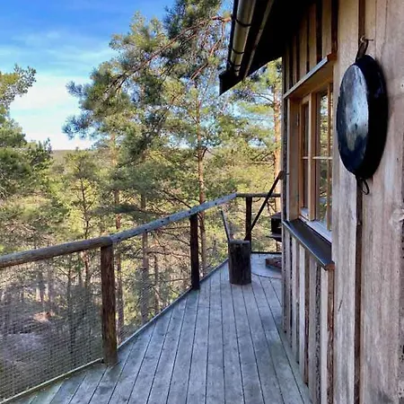 Dağ evi Tretopphytter Pa Grensen - Elghytta Med Robat Og Gjeddefiske *